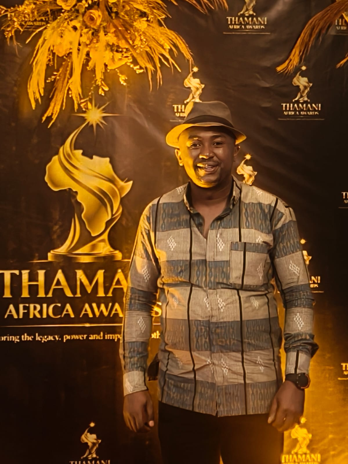 Attending Thamani Africa Wards Gala at the Catholic University of Eastern Africa, main auditorium.